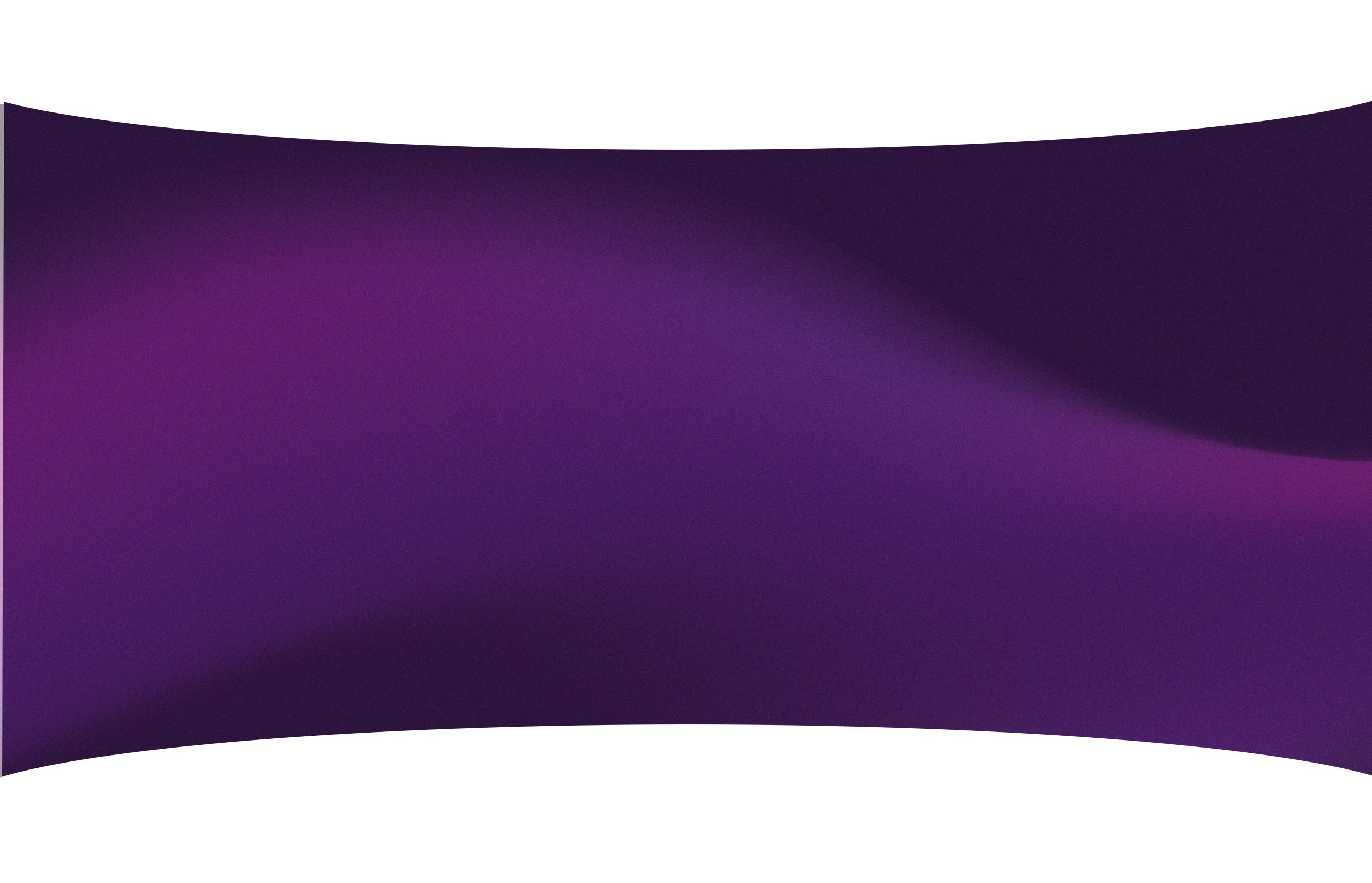A curved rectangle with a purple aurora-like background.