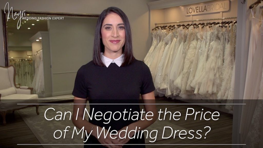 Tips Video – “Can I Negotiate the Price of My Wedding Dress?”